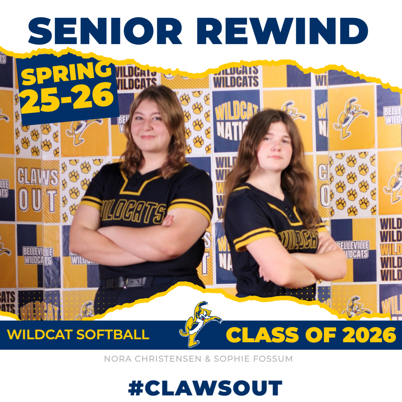 senior softball players for 2026